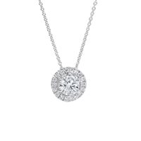 Collana Babila Milano Donna For You in Oro bianco Diamante 0.50 Ct 226492 - 226492